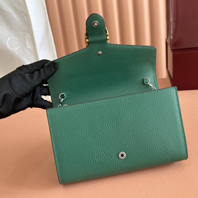 Gucci Dionysus Green leather 20x13 shoulder — Top Quality Replica