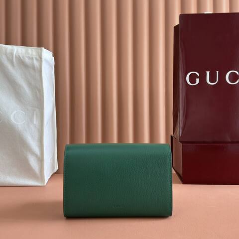 Gucci Dionysus Green leather 20x13 5x4cm shoulder Top Quality Replica
