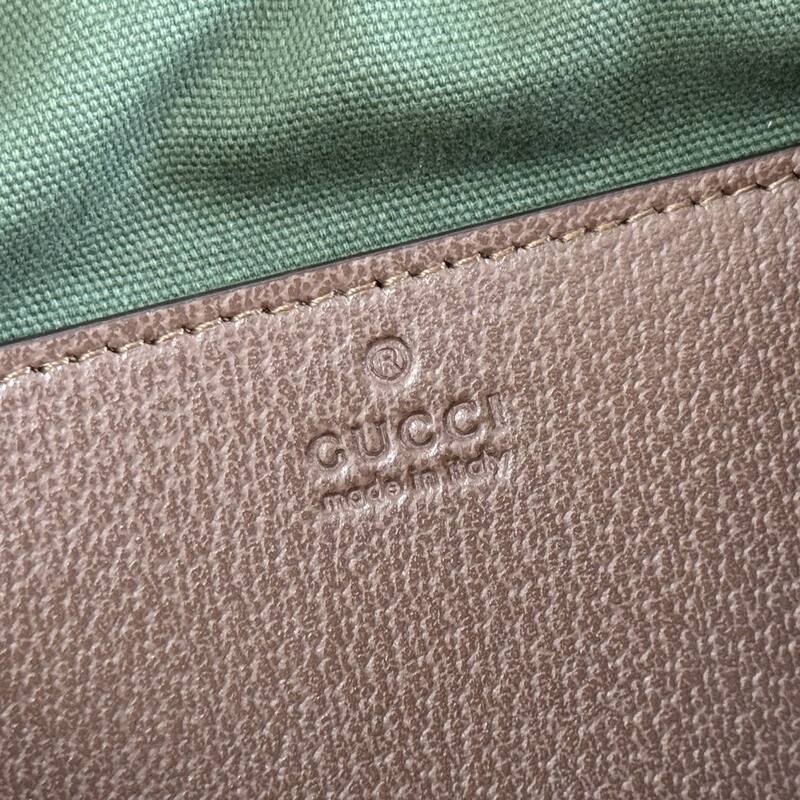 Gucci Ophidia Beige Ebony GG Supreme crossbody — Top Quality Replica