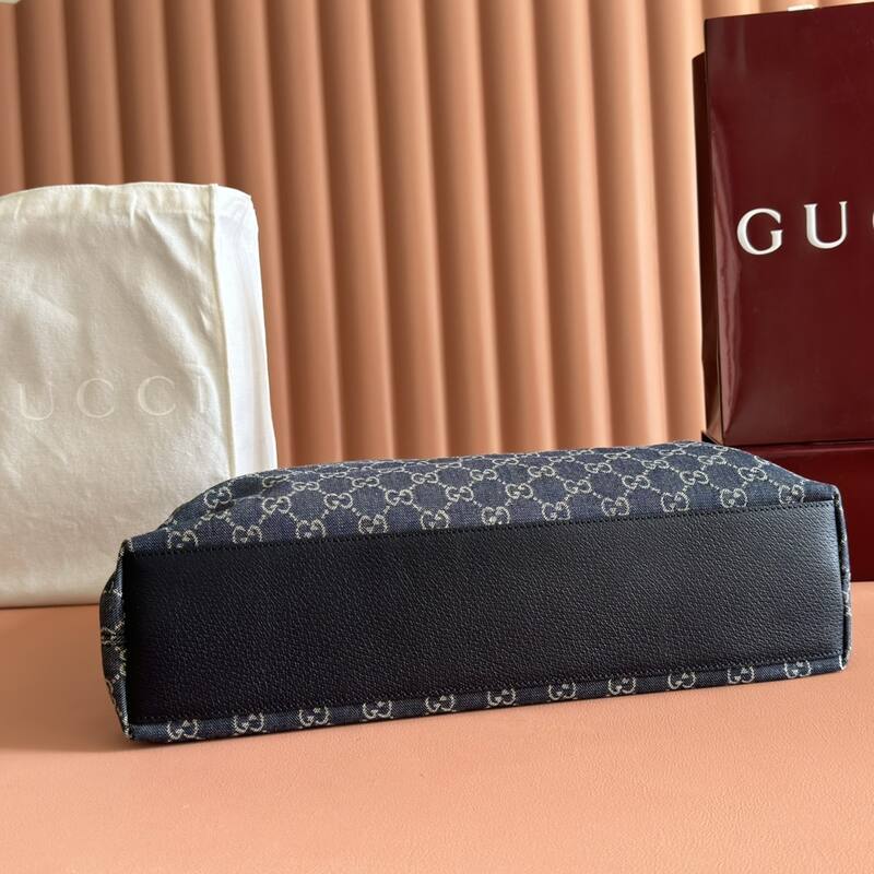 Gucci Beatrix Blue GG denim everyday — Top Quality Replica