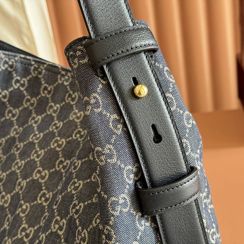 Gucci Beatrix Blue GG denim everyday — Top Quality Replica