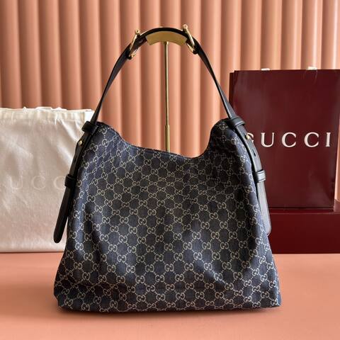 Gucci Beatrix Blue GG denim everyday Top Quality Replica