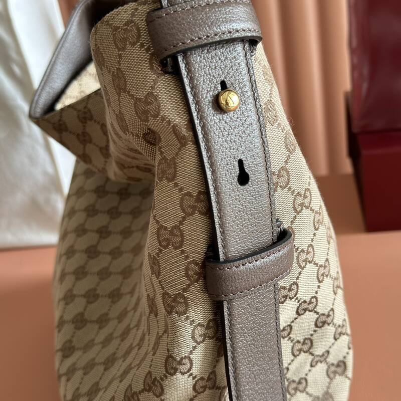Gucci Beatrix Beige GG Canvas shoulder — AAA Quality Replica
