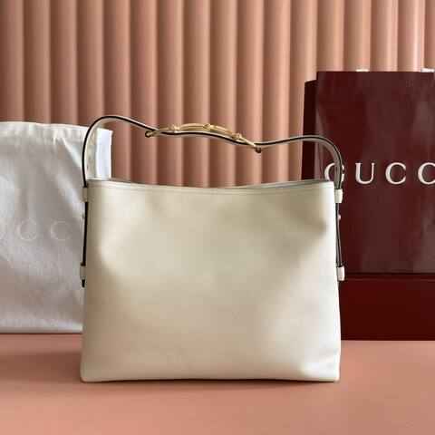 Gucci Beatrix White leather shoulder 1 1 Replica