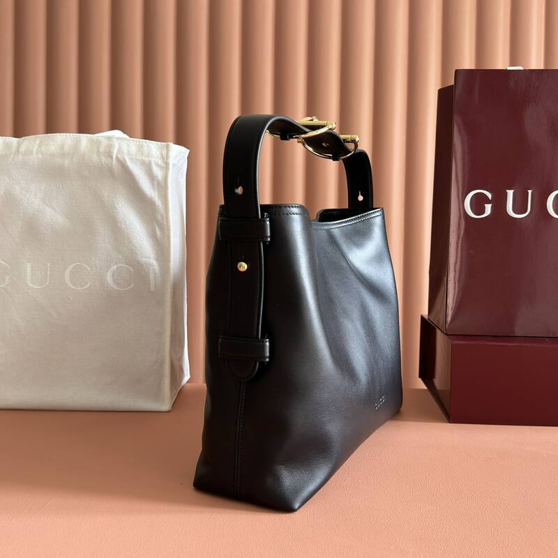 Gucci Beatrix Black leather shoulder — Premium Replica