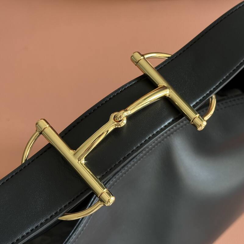 Gucci Beatrix Black leather shoulder — Premium Replica