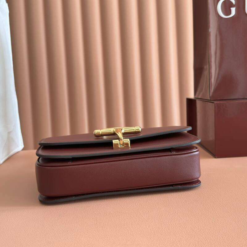 Gucci Siena Burgundy shoulder — Top Quality Replica