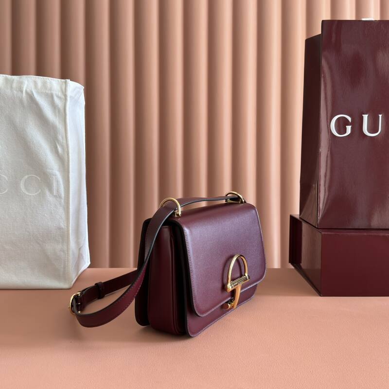 Gucci Siena Burgundy shoulder — Top Quality Replica
