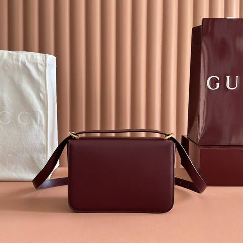 Gucci Siena Burgundy shoulder Top Quality Replica