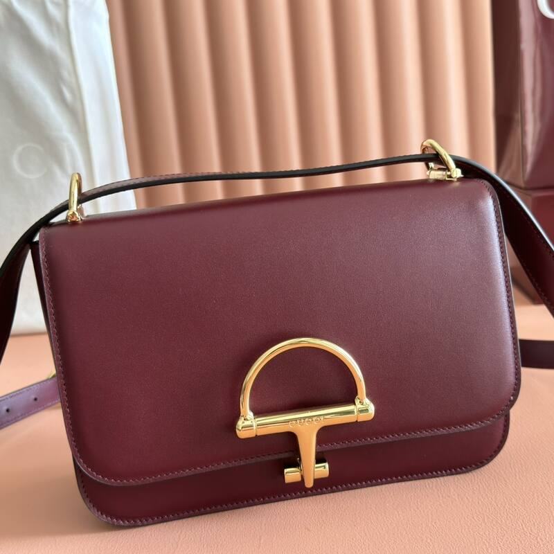 Gucci Siena Burgundy shoulder — Top Quality Replica