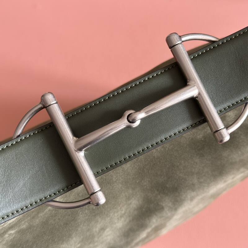 Gucci Beatrix Olive suede shoulder — AAA Quality Replica