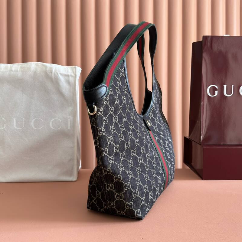 Gucci Giglio GG Supreme Monogram Brown shoulder — Premium Replica