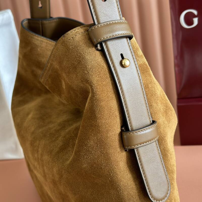 Gucci Beatrix Brown suede shoulder — Premium Replica