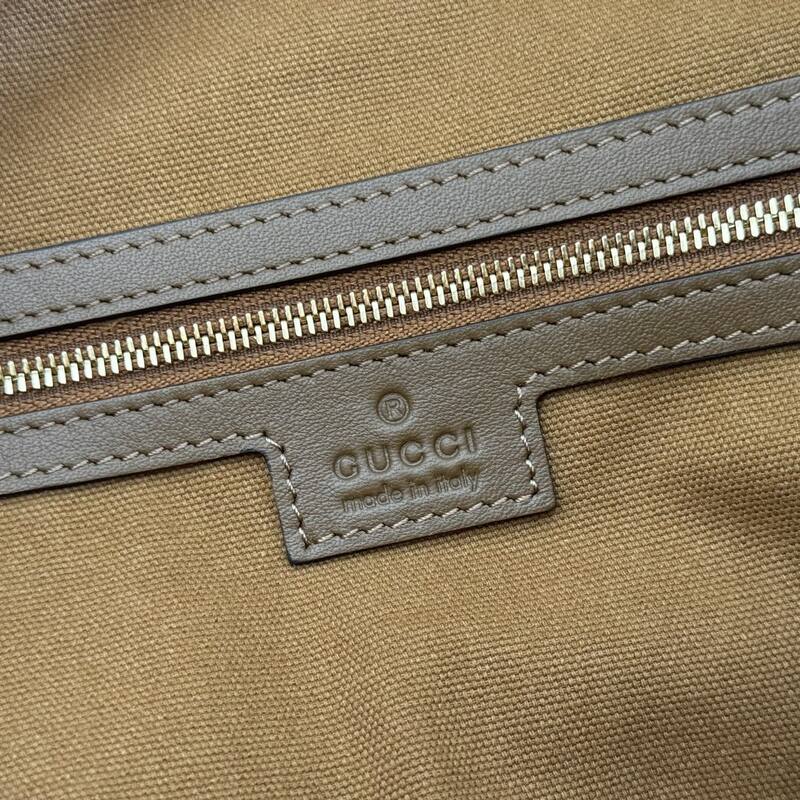 Gucci Beatrix Brown GG suede shoulder — 1:1 Replica