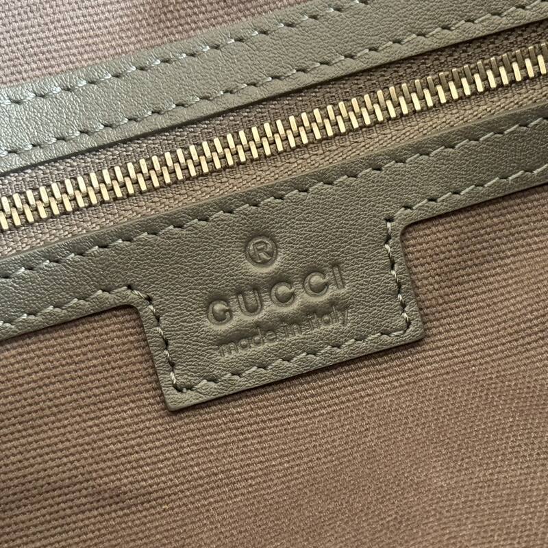 Gucci Beatrix Dark grey suede shoulder — Premium Replica