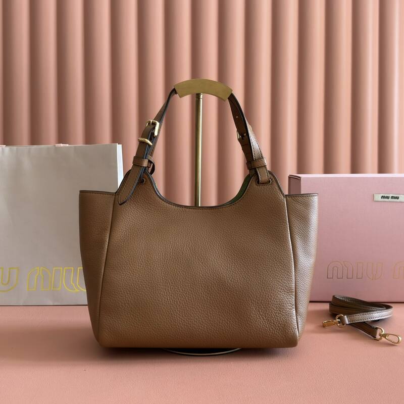Miu Miu Brown 25x18x10cm shoulder bag — 1:1 Replica