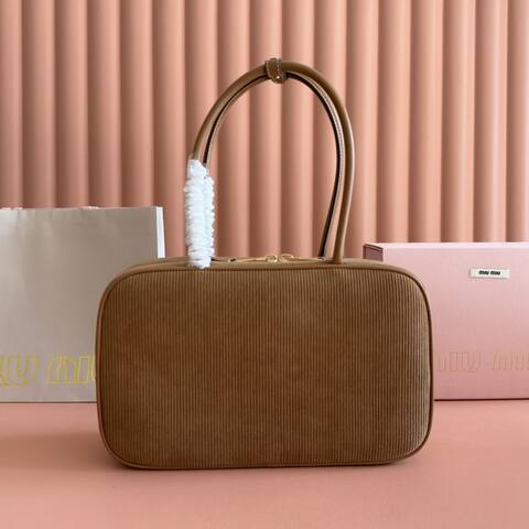 Miu Miu Brown shoulder bag 1 1 Replica