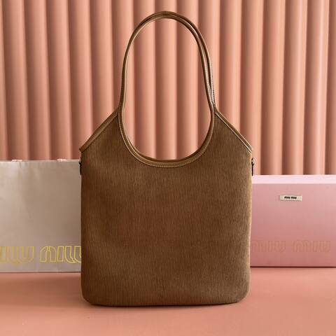 Miu Miu Brown shoulder bag 1 1 Replica