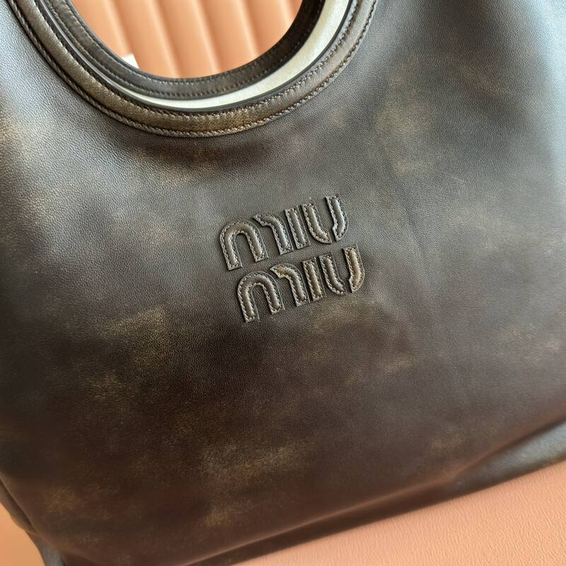 Miu Miu Brown 40x30x16cm shoulder bag — AAA Quality Replica