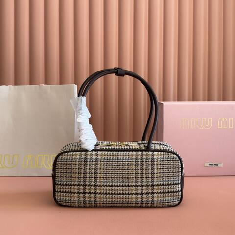 Miu Miu Brown shoulder bag 1 1 Replica