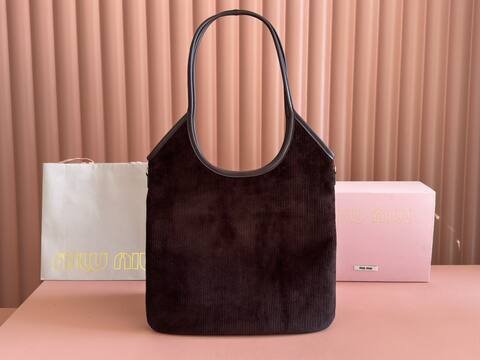 Miu Miu Brown shoulder bag AAA Quality Replica