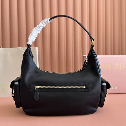 Miu Miu Black shoulder bag Top Quality Replica