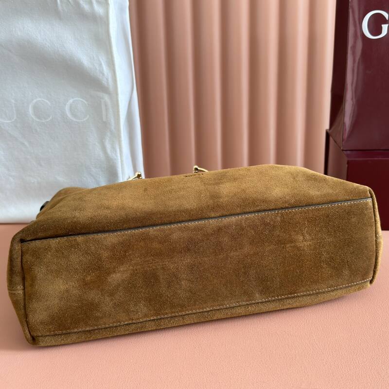 Gucci Beatrix Brown suede shoulder — 1:1 Replica