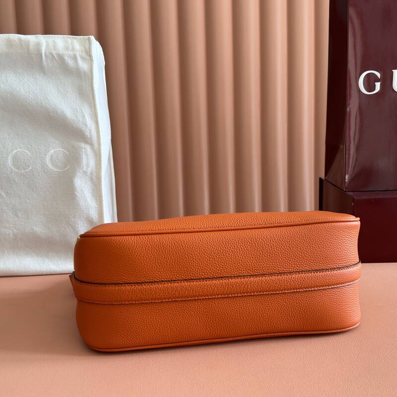 Gucci Half Horsebit Orange leather shoulder — 1:1 Replica