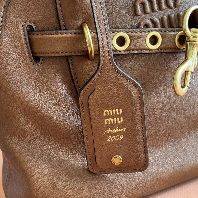 Miu Miu Brown shoulder bag — Premium Replica