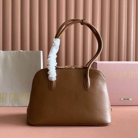 Miu Miu Brown shoulder bag 1 1 Replica