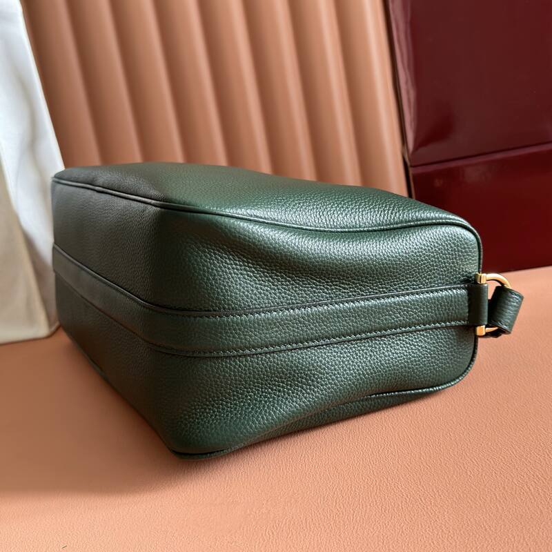 Gucci Half Horsebit Series Dark Green shoulder — AAA Quality Replica