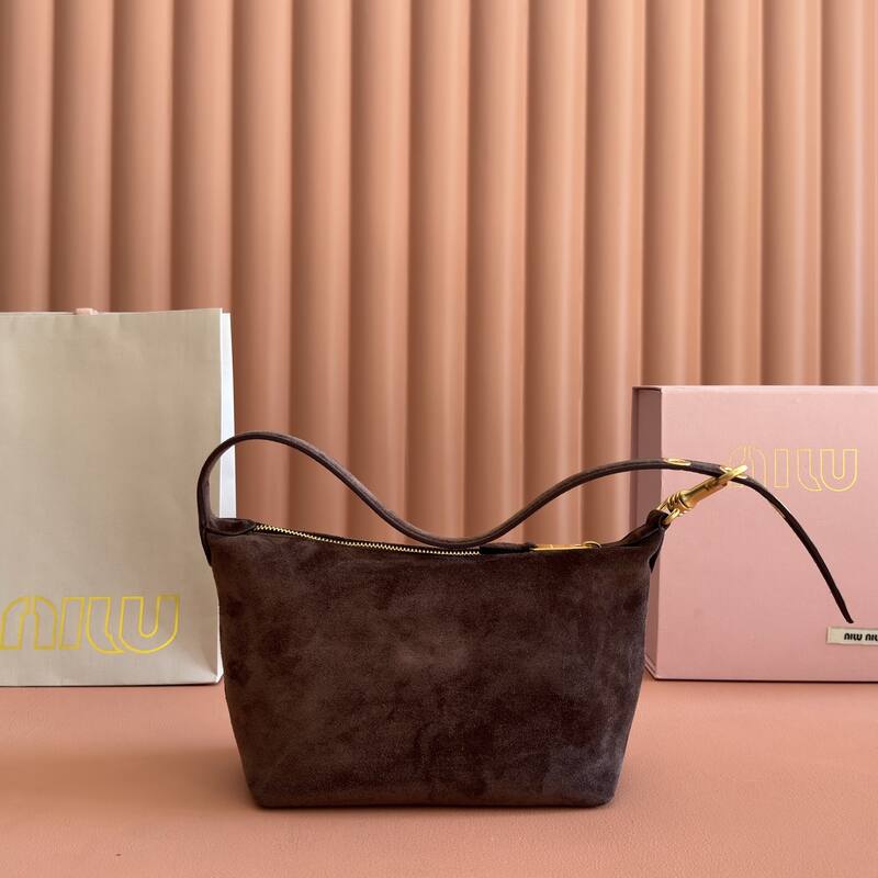 Miu Miu Brown 25x18x10cm shoulder bag — AAA Quality Replica