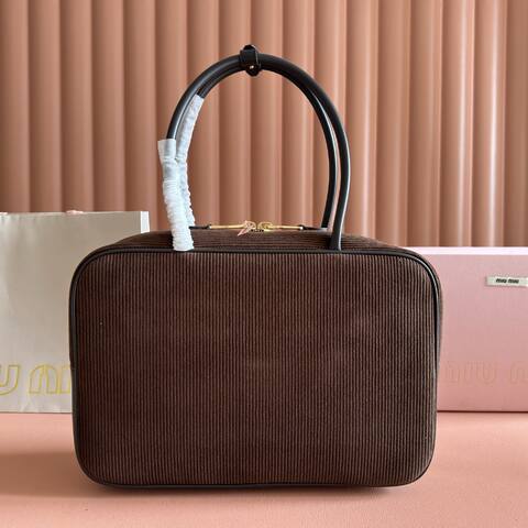 Miu Miu Brown shoulder bag AAA Quality Replica