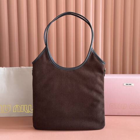 Miu Miu Brown shoulder bag AAA Quality Replica