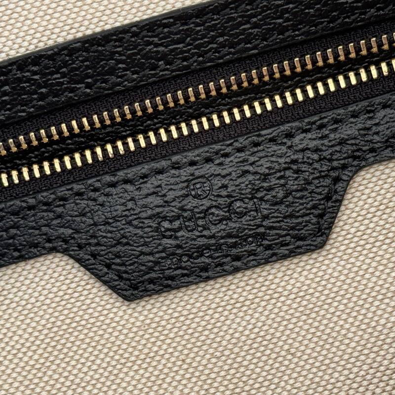 Gucci Black GG canvas shoulder — Premium Replica