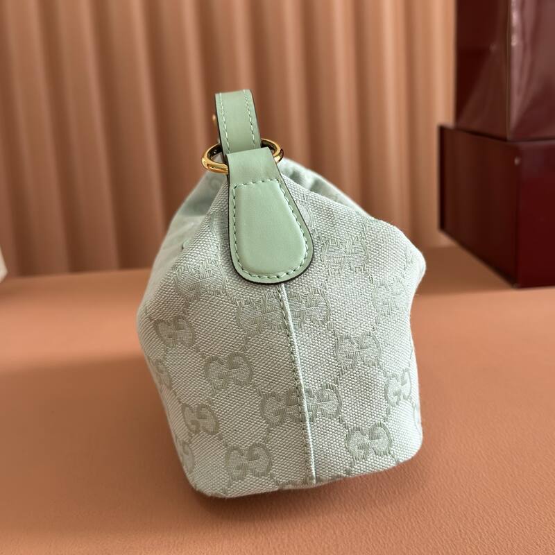 Gucci Light blue GG canvas shoulder — 1:1 Replica