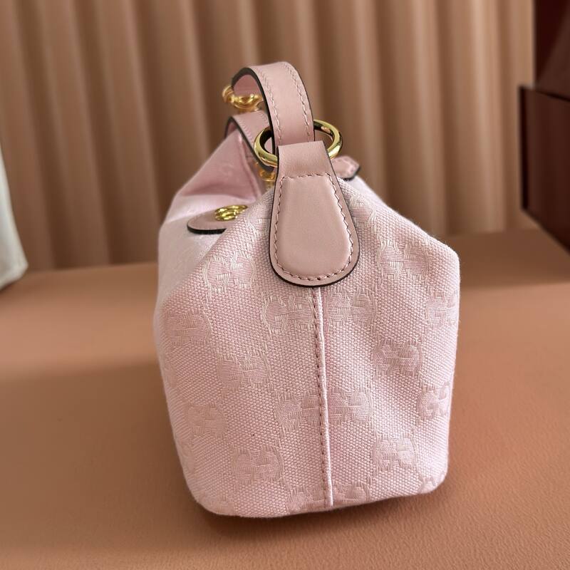 Gucci Vanity Pink GG canvas shoulder — Premium Replica