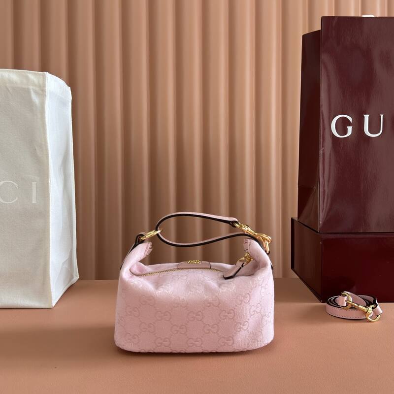 Gucci Vanity Pink GG canvas shoulder — Premium Replica