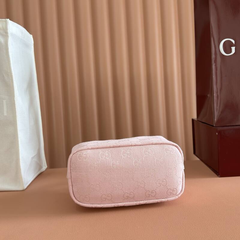 Gucci Vanity Pink GG canvas shoulder — Premium Replica