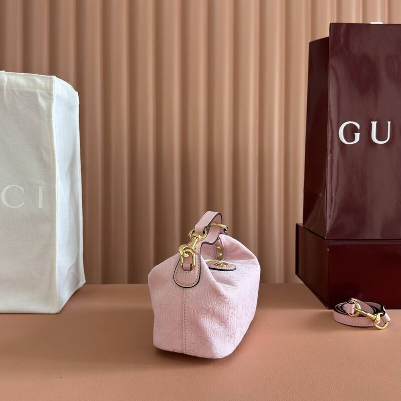 Gucci Vanity Pink GG canvas shoulder — Premium Replica
