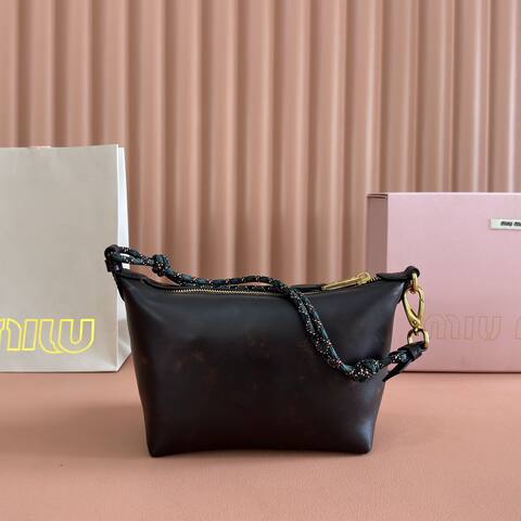 Miu Miu Brown shoulder bag Premium Replica