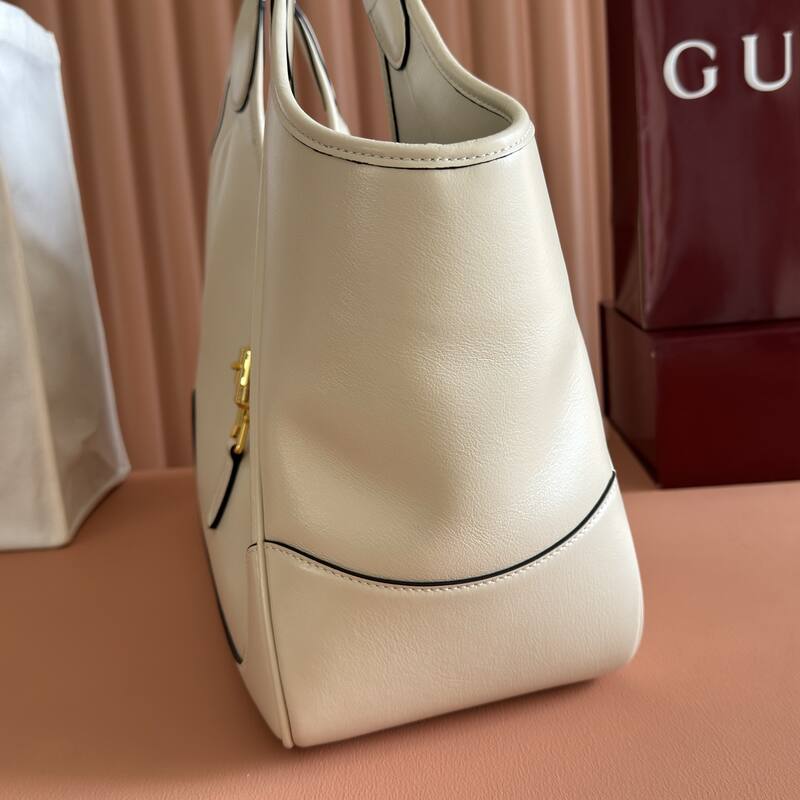 Gucci Jackie Beige shoulder — Top Quality Replica