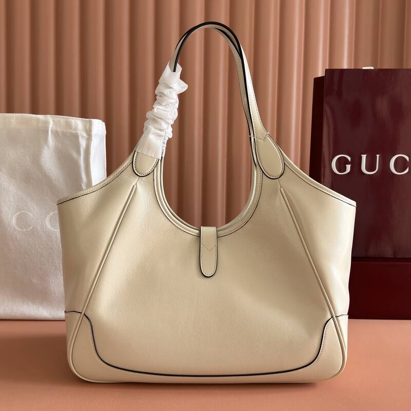 Gucci Jackie Beige shoulder — Top Quality Replica