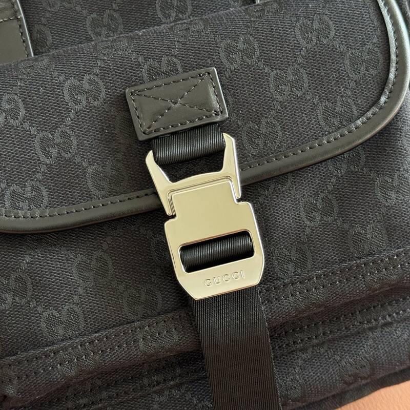 Gucci Black GG canvas tote — 1:1 Replica