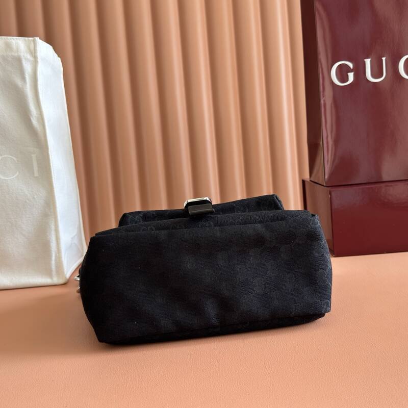 Gucci Black GG canvas tote — 1:1 Replica