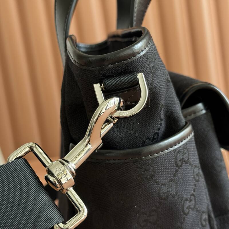 Gucci Black GG canvas tote — 1:1 Replica