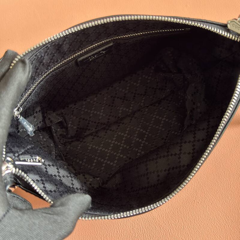 Gucci Brera Black leather shoulder — Top Quality Replica
