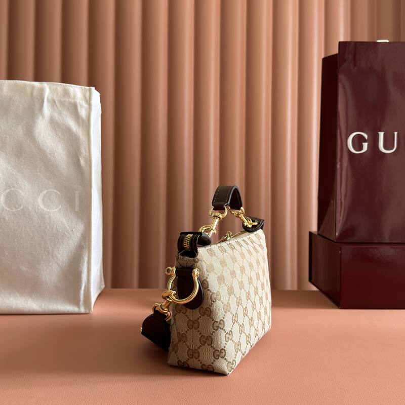Gucci Brera GG Supreme beige brown crossbody — 1:1 Replica