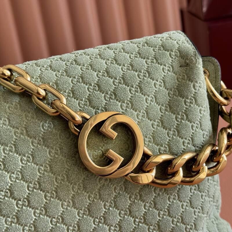Gucci GG Marmont Green shoulder — Top Quality Replica