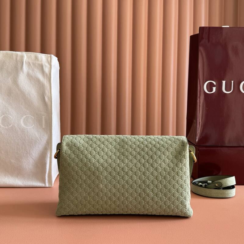 Gucci GG Marmont Green shoulder — Top Quality Replica